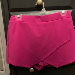 Hot pink skort
